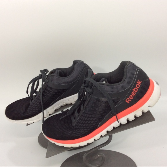 Reebok Running Sublite 7/4.5/37.5 Black Orange - Picture 1 of 7